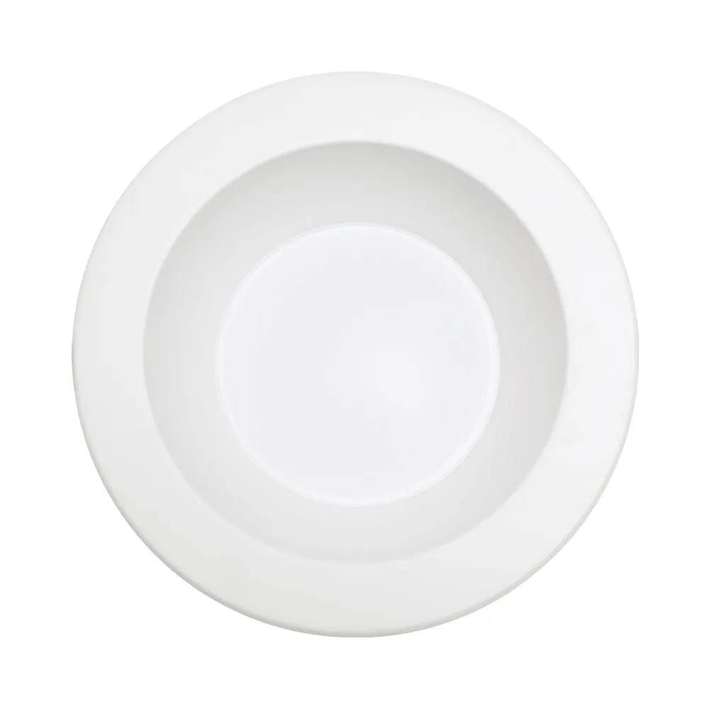 14W 6in. Recessed Dimmable 5-CCT Tunable Round Slim LED Downlight - 90 Degree Beam - 120V - CRI>90 - Junction Box - 1000 Lm