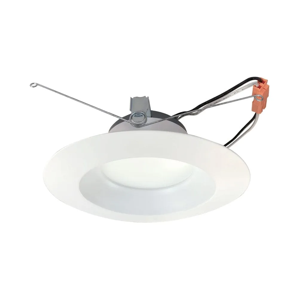 14W 6in. Recessed Dimmable 5-CCT Tunable Round Slim LED Downlight - 90 Degree Beam - 120V - CRI>90 - Junction Box - 1000 Lm
