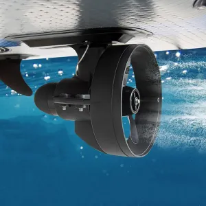 288W Electric Motorized Surfboard, Surf & SUP Fin Battery Electric Fin Stand Up Paddle Board Motor Surf Board, 12V Kayak Surfboard Rechargable Jet Powered Surfboard Kit