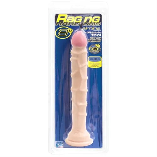 8-Inch Slim Suction Dong - Safe, Realistic, and Ready for Fun!
