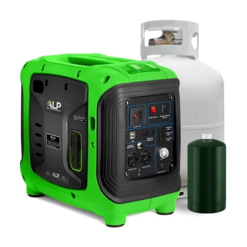 ALP 1000W Propane Portable Generator with Conversion Hose ALPG-GB-HCombo