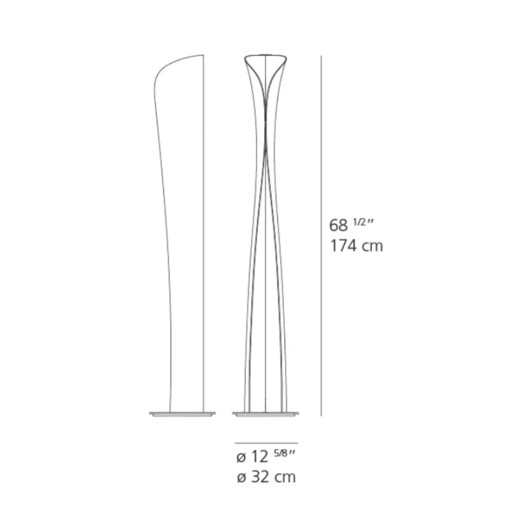 Artemide Cadmo floor lamp LED