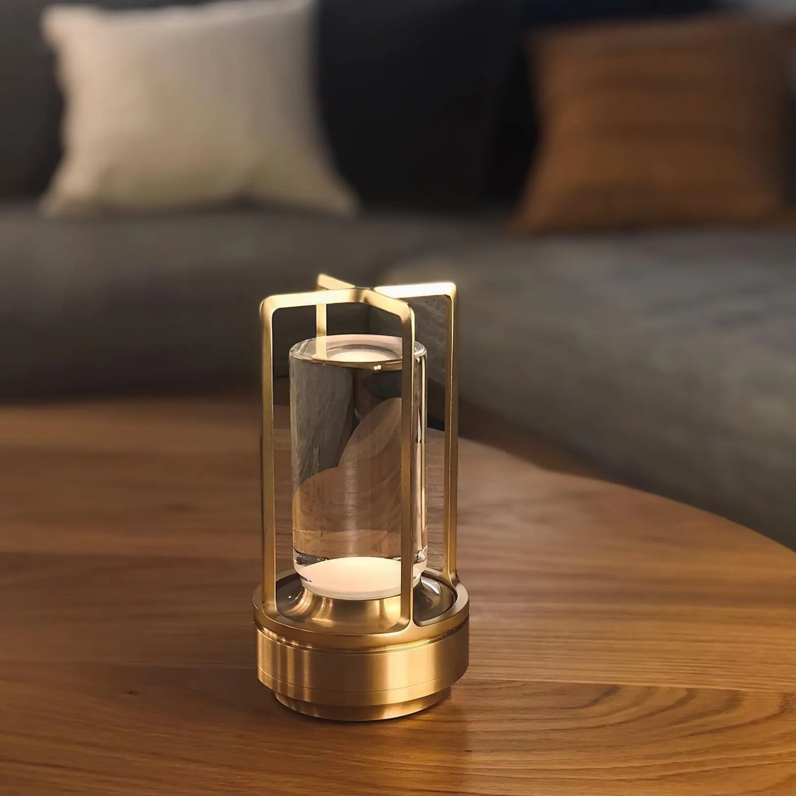 Aura Gleam Table Lamp (built-in battery) 5.3″- 8.8″
