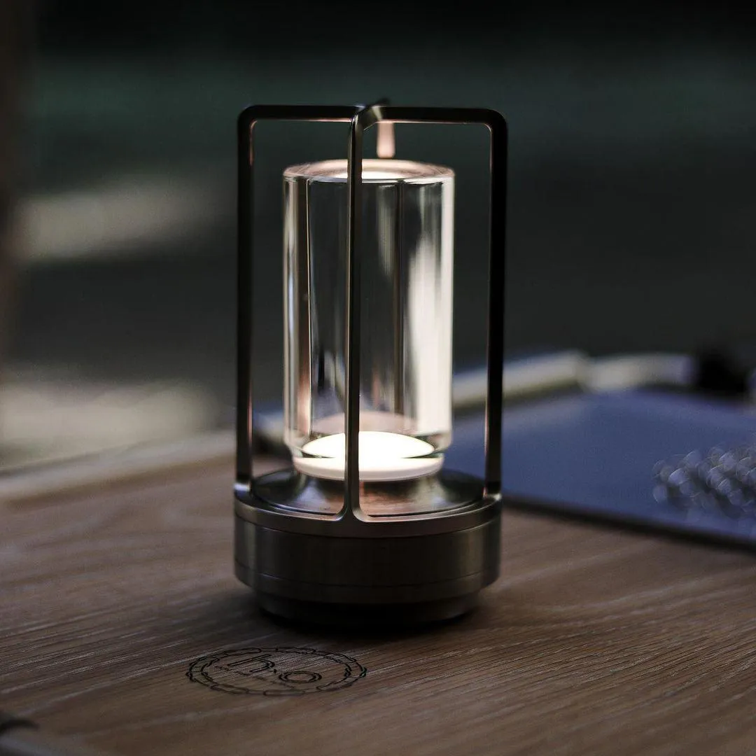 Aura Gleam Table Lamp (built-in battery) 5.3″- 8.8″