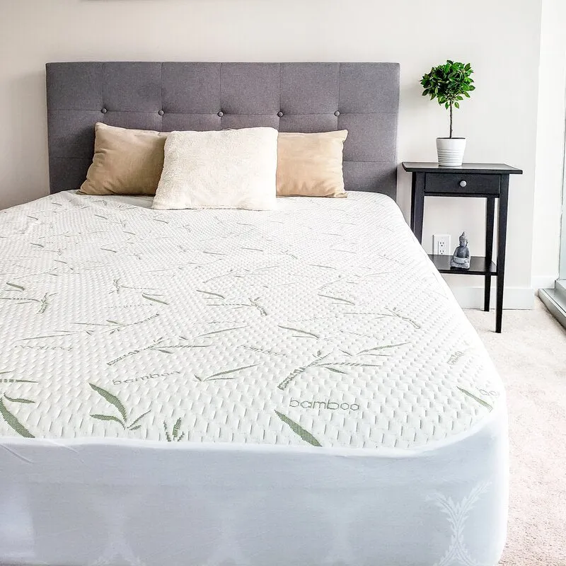 Bamboo Mattress Protector, Twin,