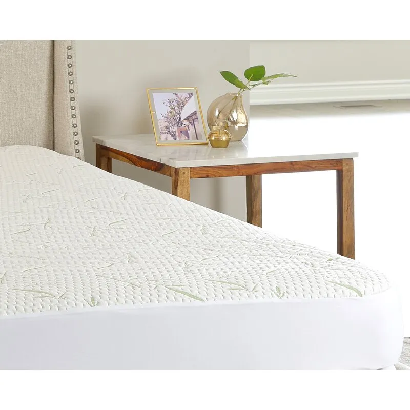 Bamboo Mattress Protector, Twin,