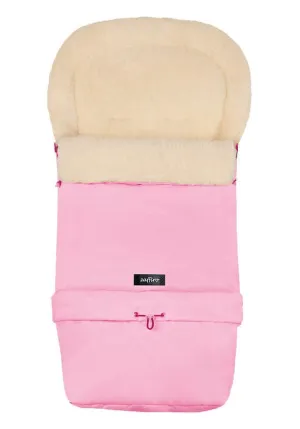 Barbie Pink Organic Wool Adjustable Footmuff