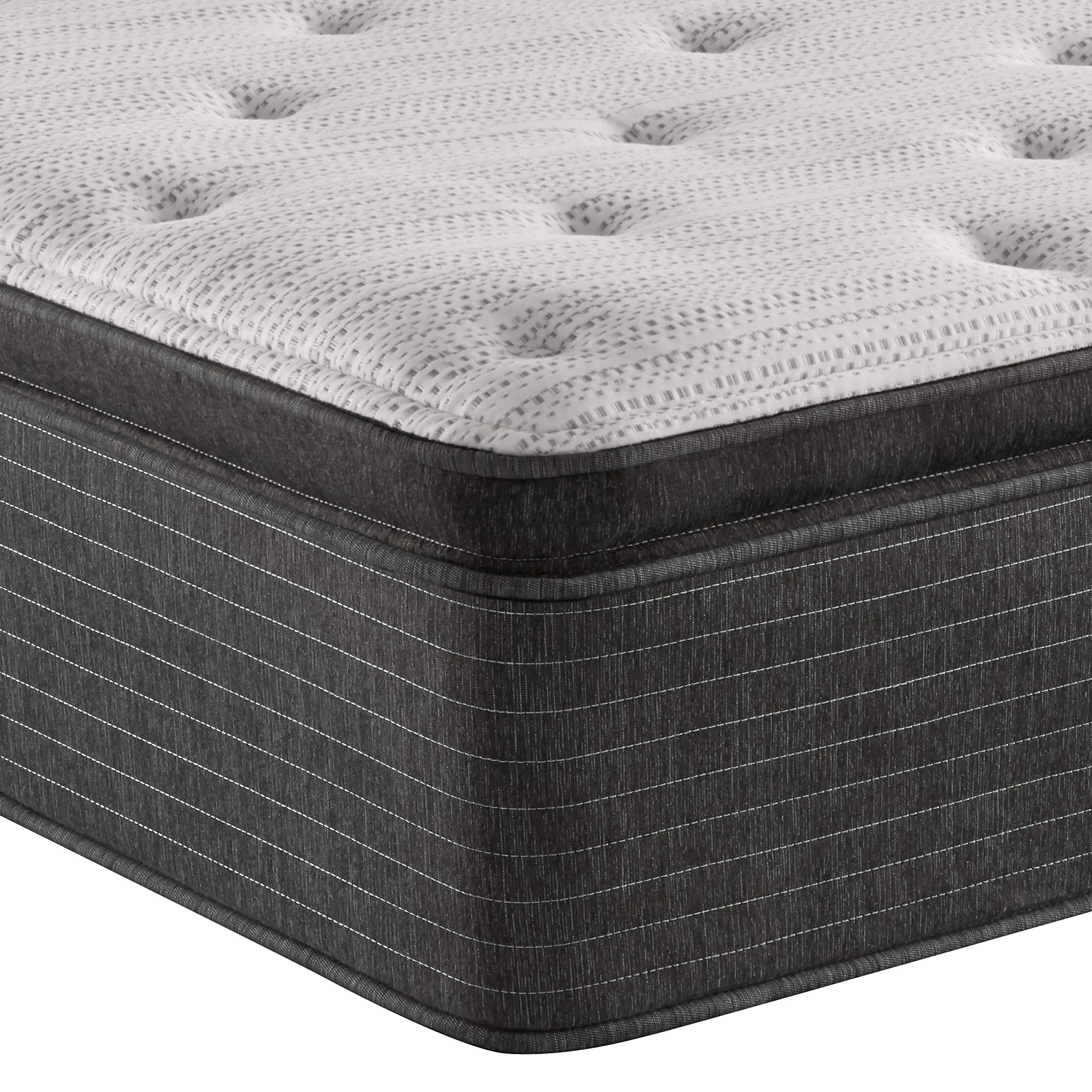 Beautyrest Silver BRS900 15 inch Medium Pillow Top Mattress, Twin XL, Mattress Only