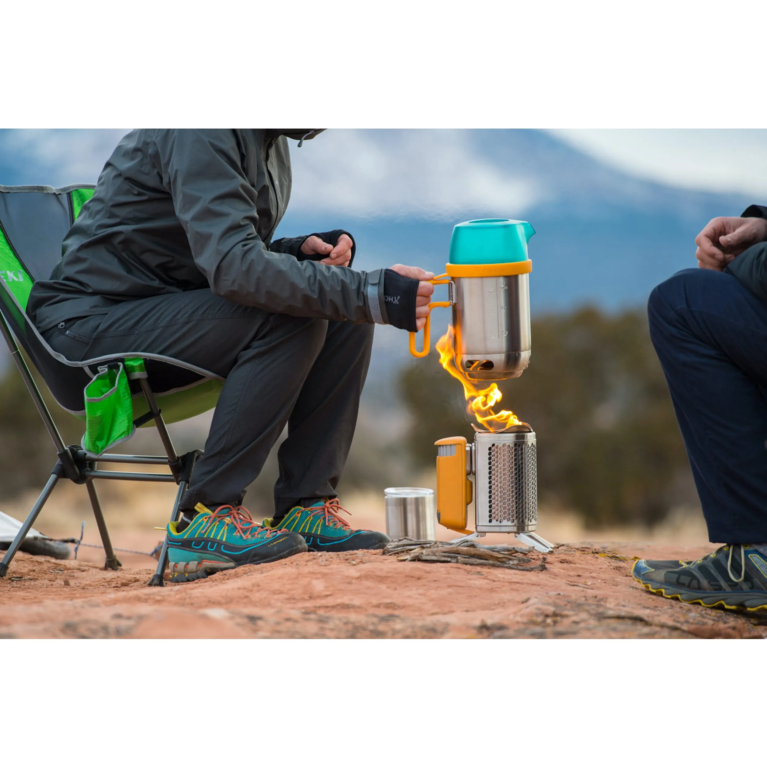 BioLite CampStove 2 Bundle | Infinite fuel! Wood Cooking System