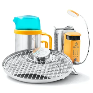 BioLite CampStove 2 Bundle | Infinite fuel! Wood Cooking System