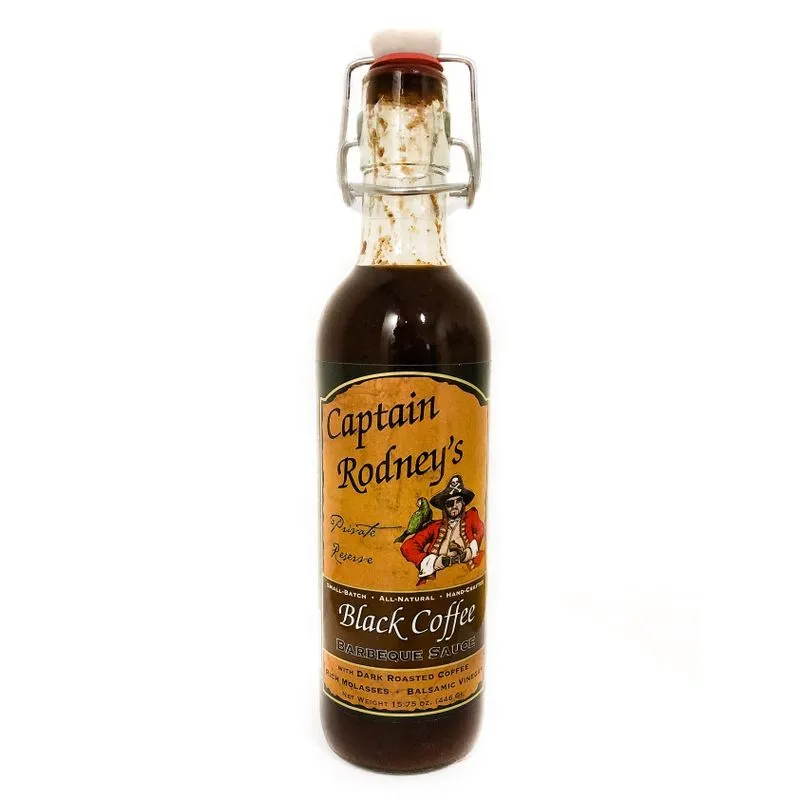 Captain Rodney's Black Coffee BBQ Sauce
