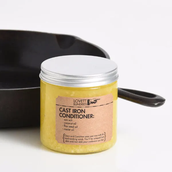 Cast Iron Conditioner