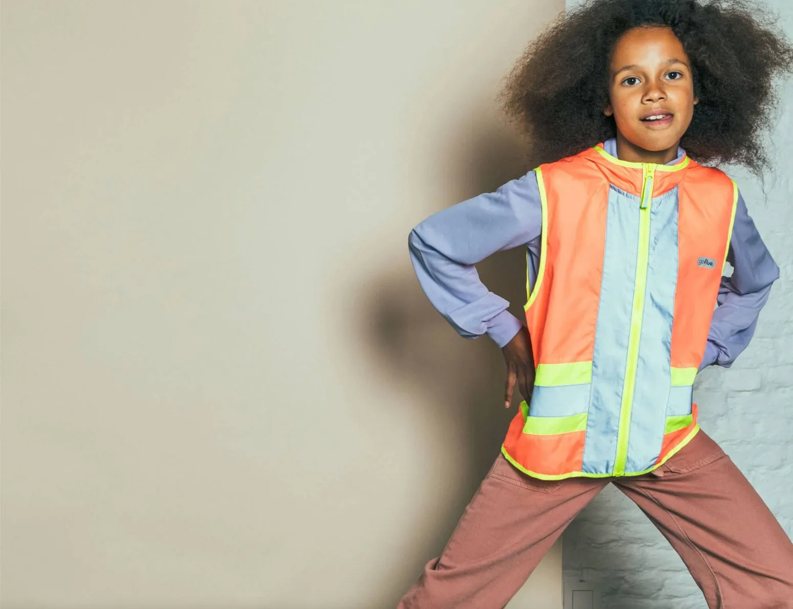 Child Joy Reflective Vest - GoFluo