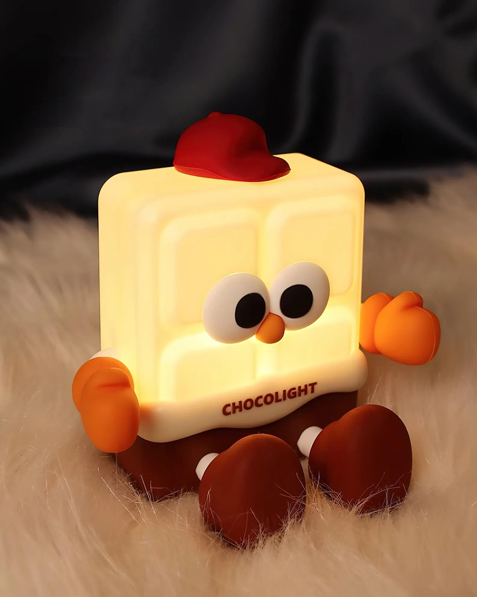 Chocolate Small Night Light 5.9″- 4.3″