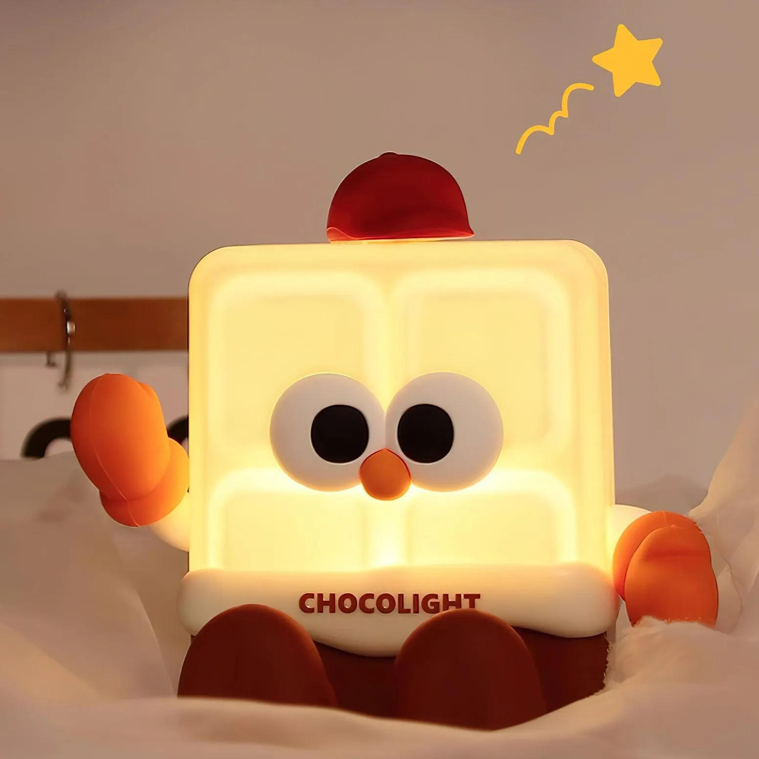 Chocolate Small Night Light 5.9″- 4.3″