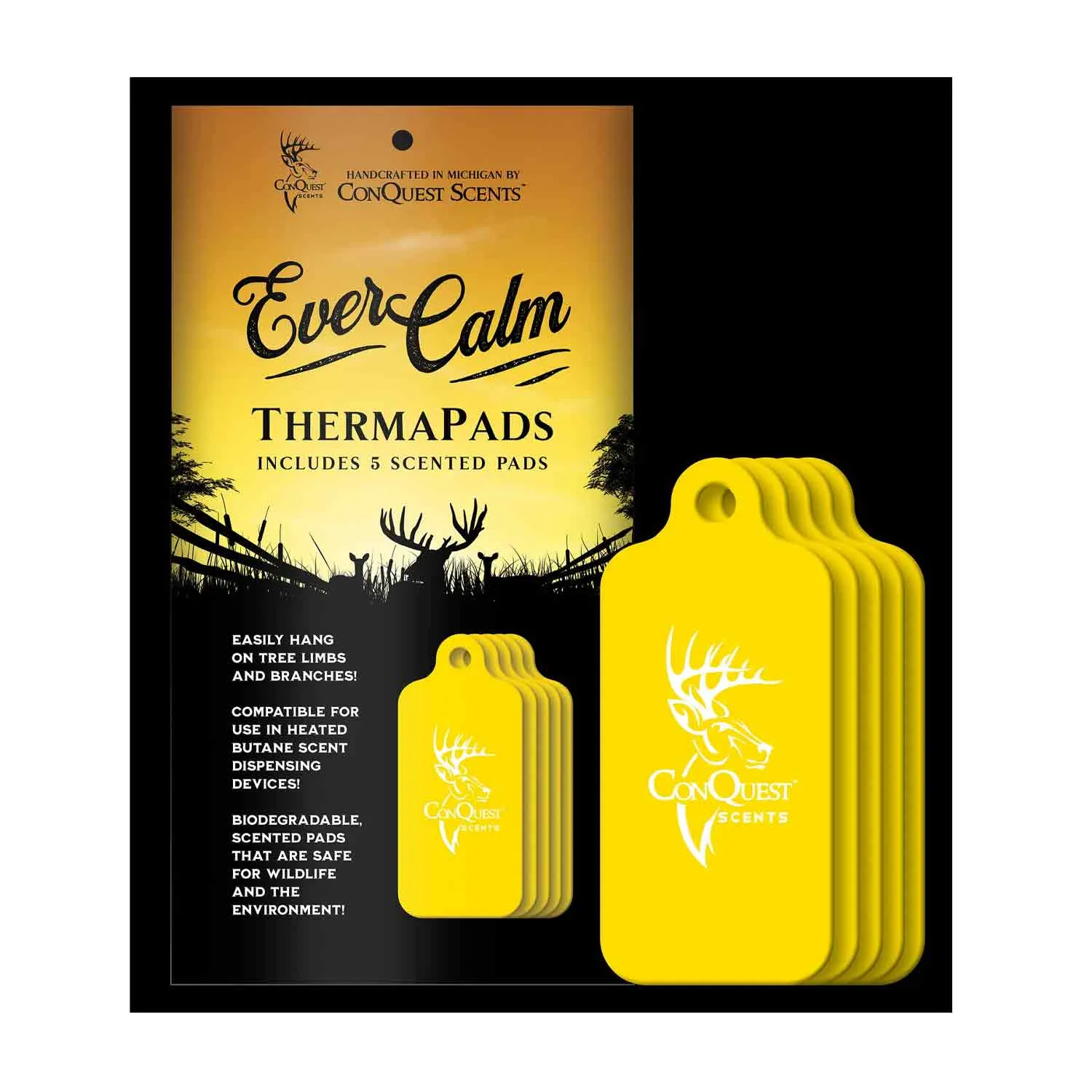 ConQuest Scents EverCalm Therma Pads (5 Pack)