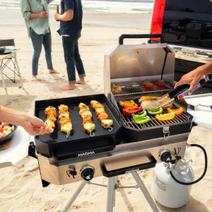 Crossover Double Burner, Grill, and Griddle Bundle