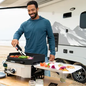 Crossover Single Burner and Griddle Top Bundle
