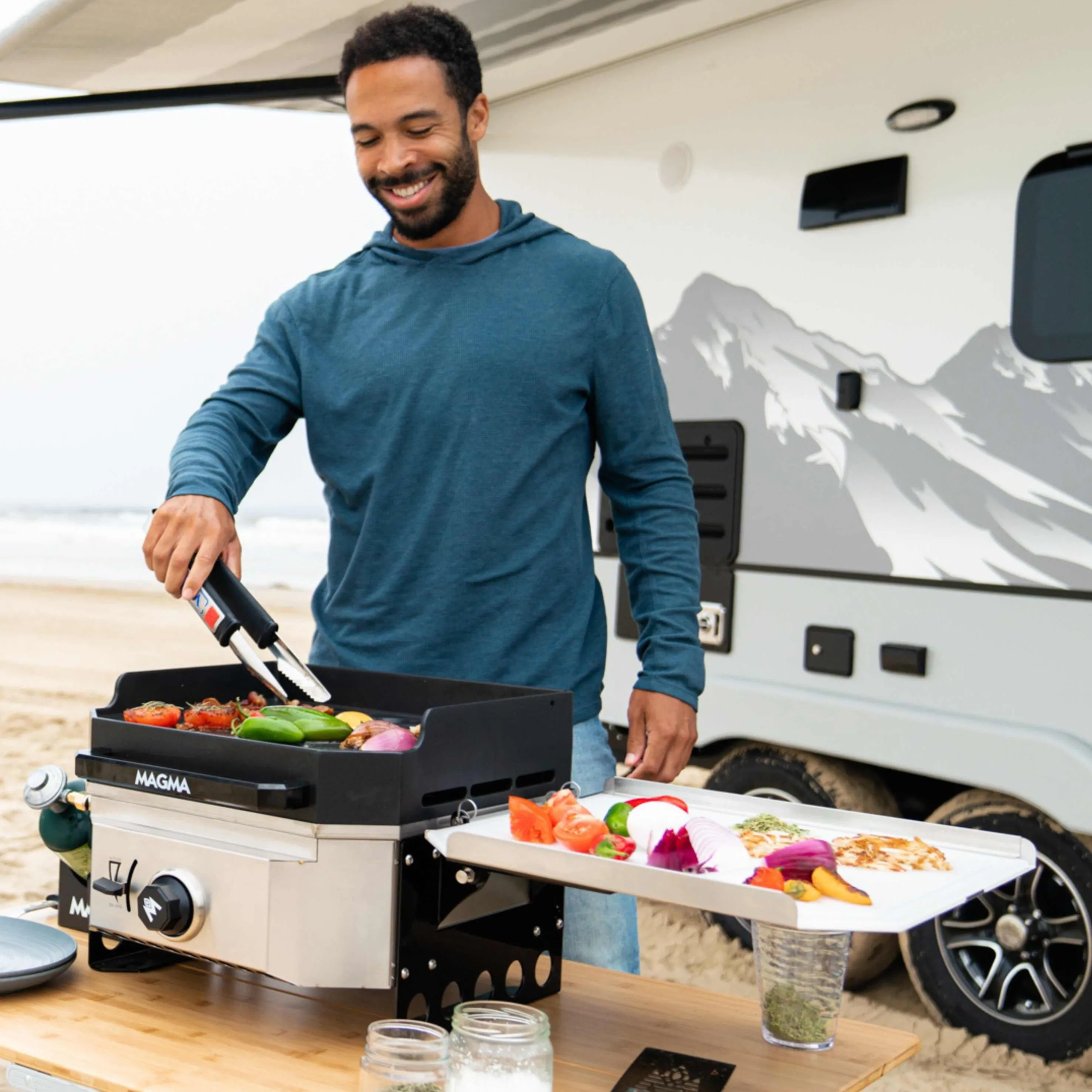 Crossover Single Burner and Griddle Top Bundle