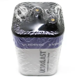 Dantona Industries Lantern 6VDC Heavy Duty Battery w/ Screw Terminals ULHD6VSC
