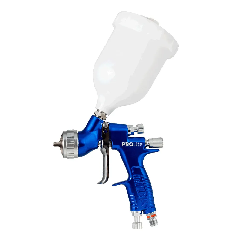 DEVILBISS Pro Lite 1.4mm Fluid Tip GTE10 Air Cap Spray Paint Gun Blue