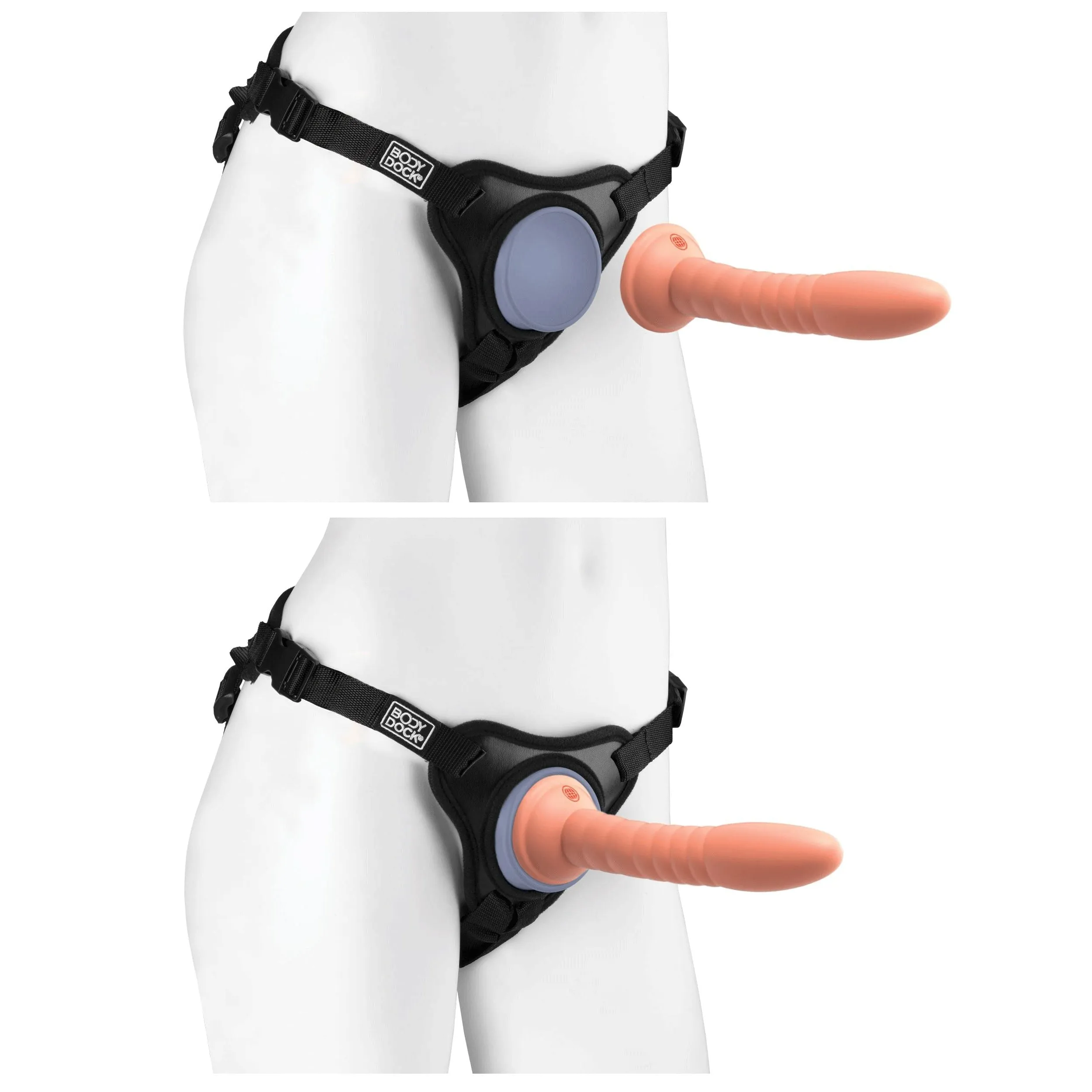 Dillio Platinum Body Dock Se Universal Strap-on  Harness - Black