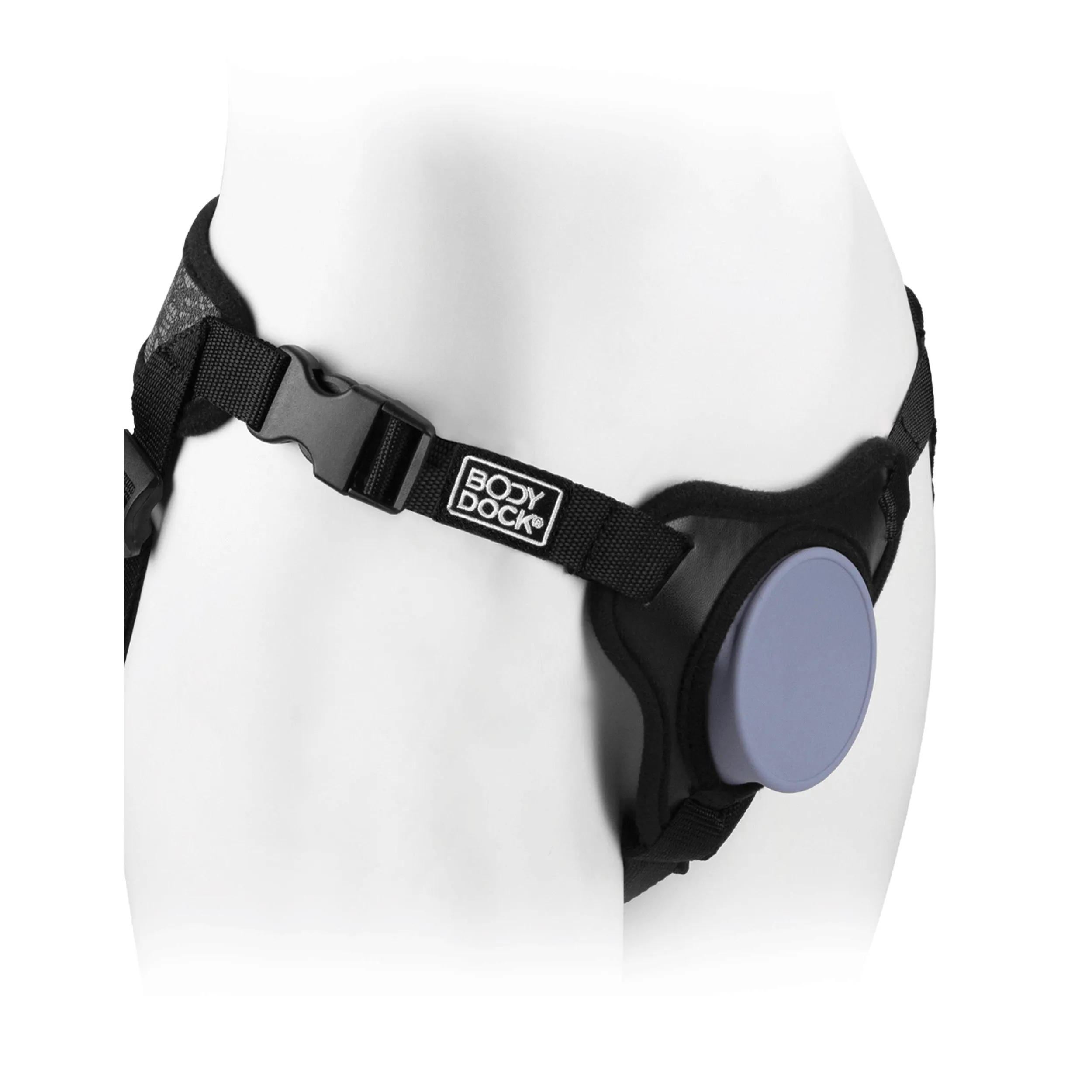 Dillio Platinum Body Dock Se Universal Strap-on  Harness - Black