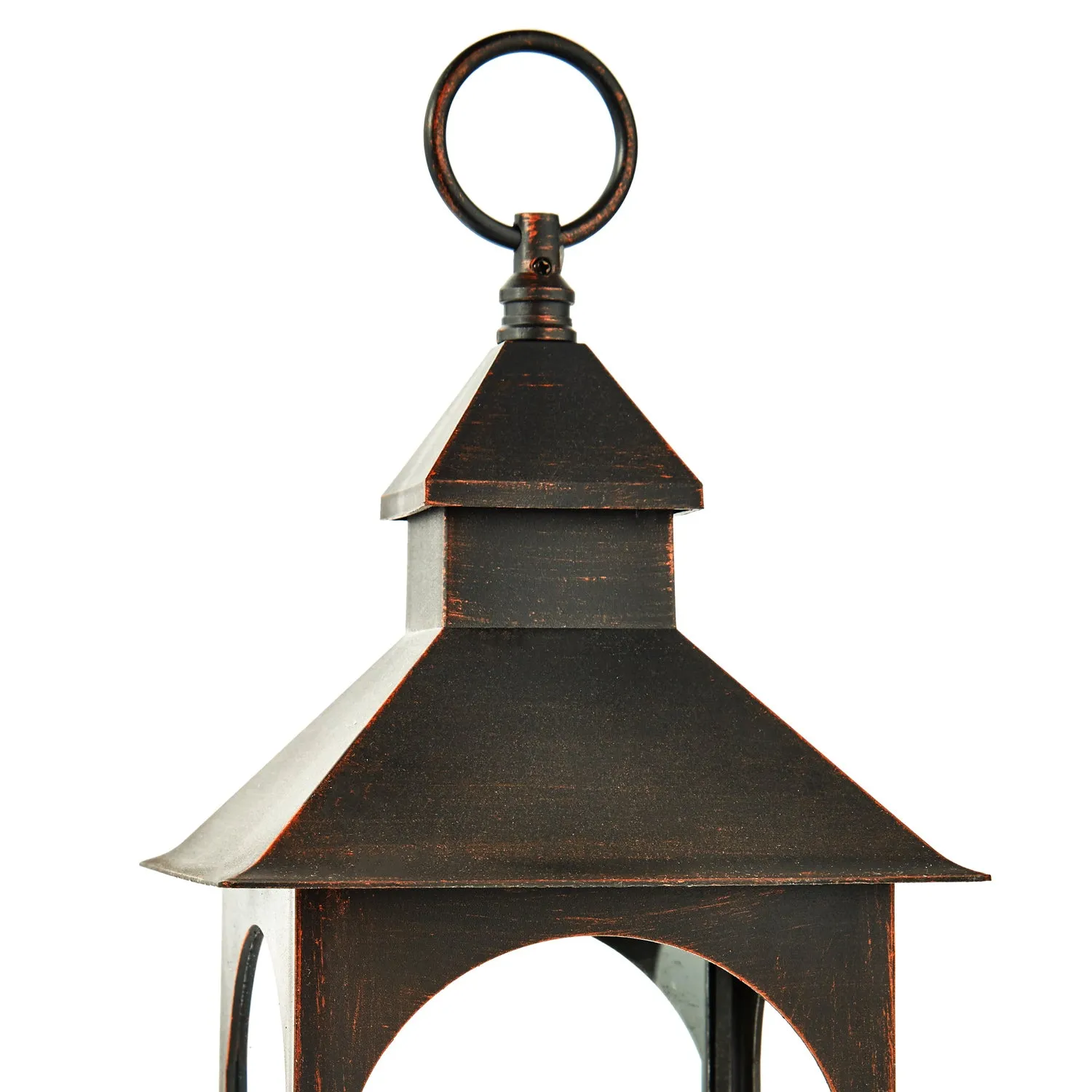 Dorothy Bronze Lantern with Candle