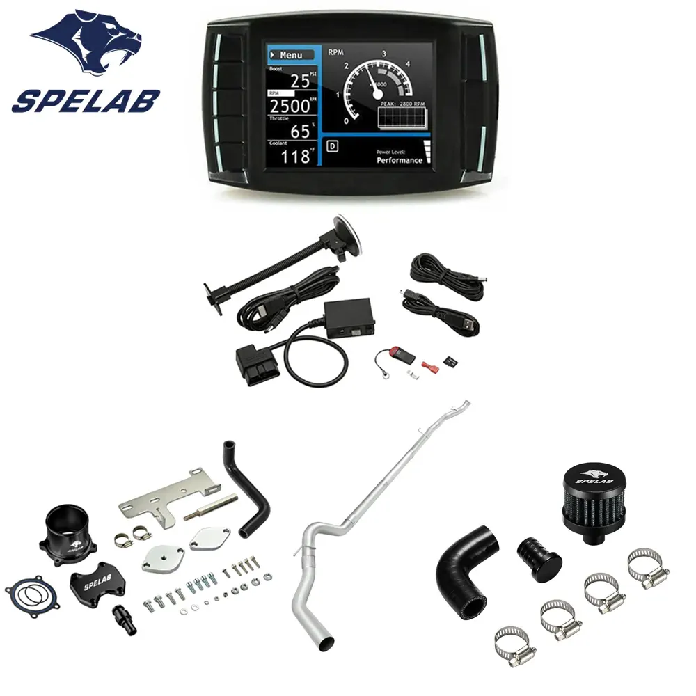 DPF/DEF/EGR/CCV Delete for 2010-2012 6.7 Cummins All-in-One Kit |SPELAB