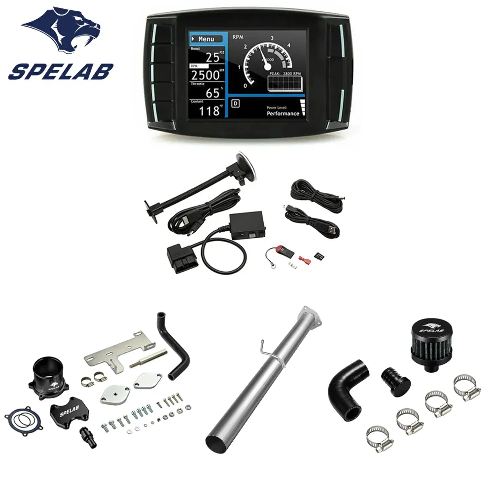 DPF/DEF/EGR/CCV Delete for 2010-2012 6.7 Cummins All-in-One Kit |SPELAB