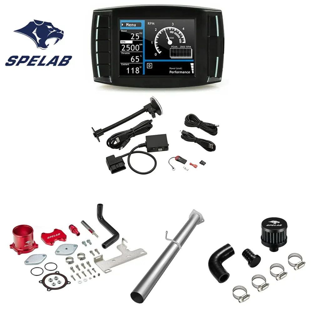 DPF/DEF/EGR/CCV Delete for 2010-2012 6.7 Cummins All-in-One Kit |SPELAB