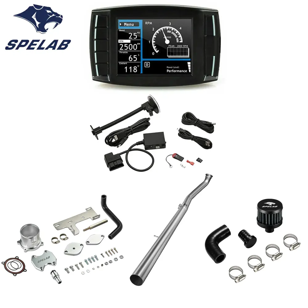 DPF/DEF/EGR/CCV Delete for 2010-2012 6.7 Cummins All-in-One Kit |SPELAB