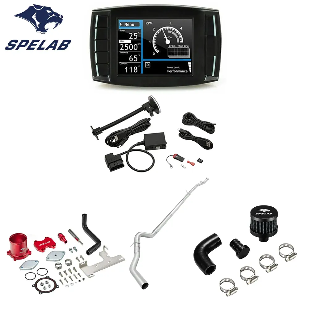 DPF/DEF/EGR/CCV Delete for 2010-2012 6.7 Cummins All-in-One Kit |SPELAB