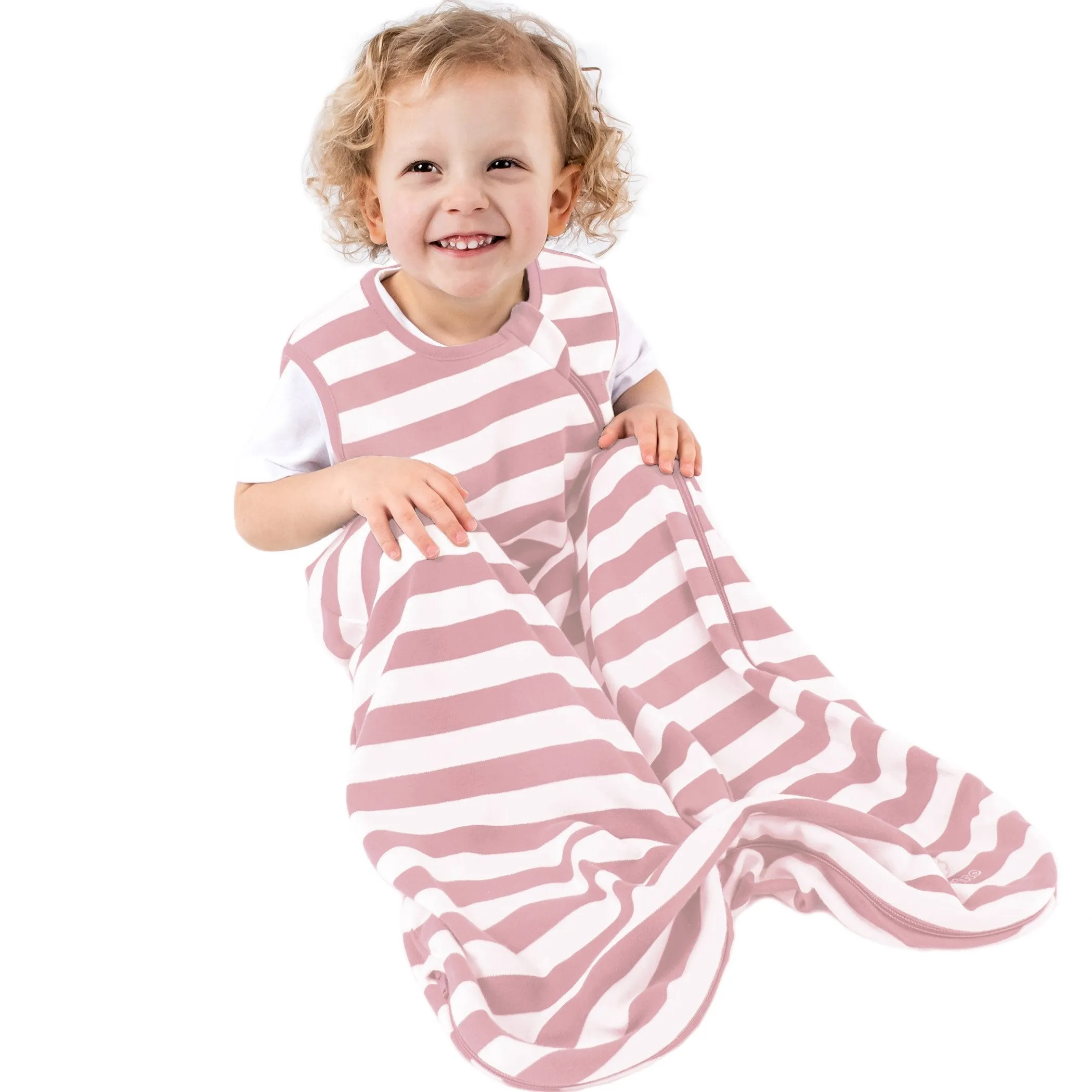 Ecolino Organic Cotton Basic Baby Sleep Bag or Sack, Blush