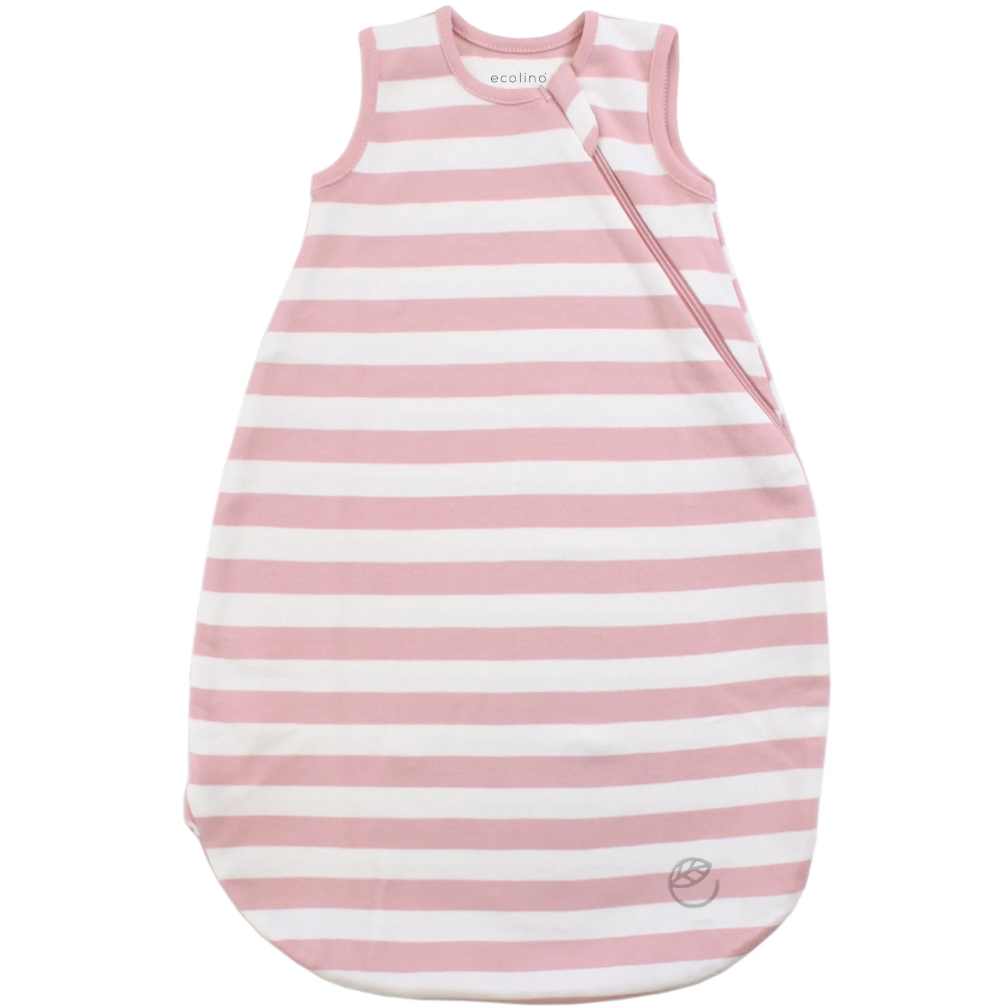 Ecolino Organic Cotton Basic Baby Sleep Bag or Sack, Blush