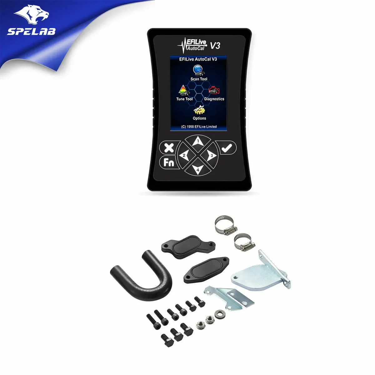 EGR/CCV Reroute/Tuner/ Delete 2007.5-2010 LMM 6.6L Duramax All-in-One Kit |SPELAB