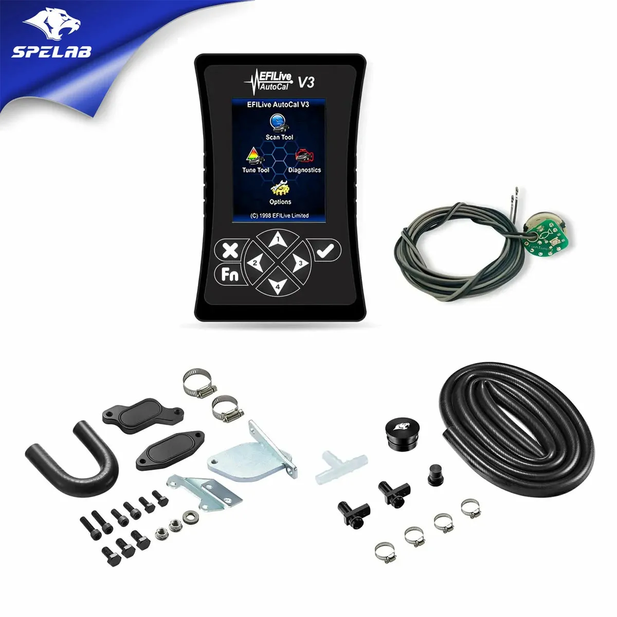 EGR/CCV Reroute/Tuner/ Delete 2007.5-2010 LMM 6.6L Duramax All-in-One Kit |SPELAB