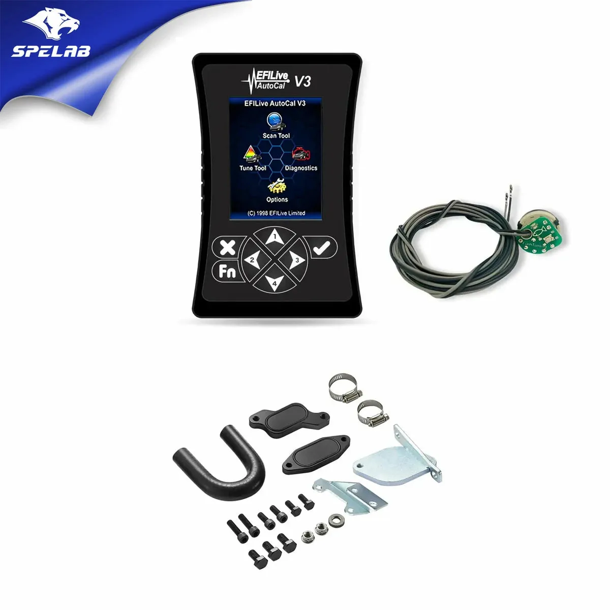EGR/CCV Reroute/Tuner/ Delete 2007.5-2010 LMM 6.6L Duramax All-in-One Kit |SPELAB