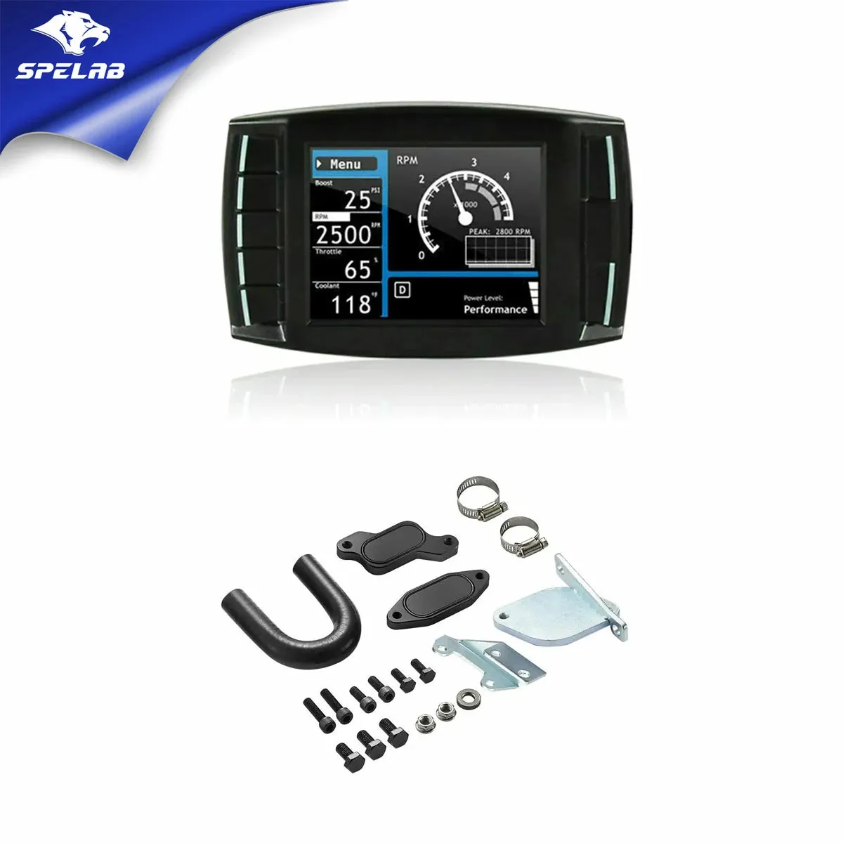 EGR/CCV Reroute/Tuner/ Delete 2007.5-2010 LMM 6.6L Duramax All-in-One Kit |SPELAB
