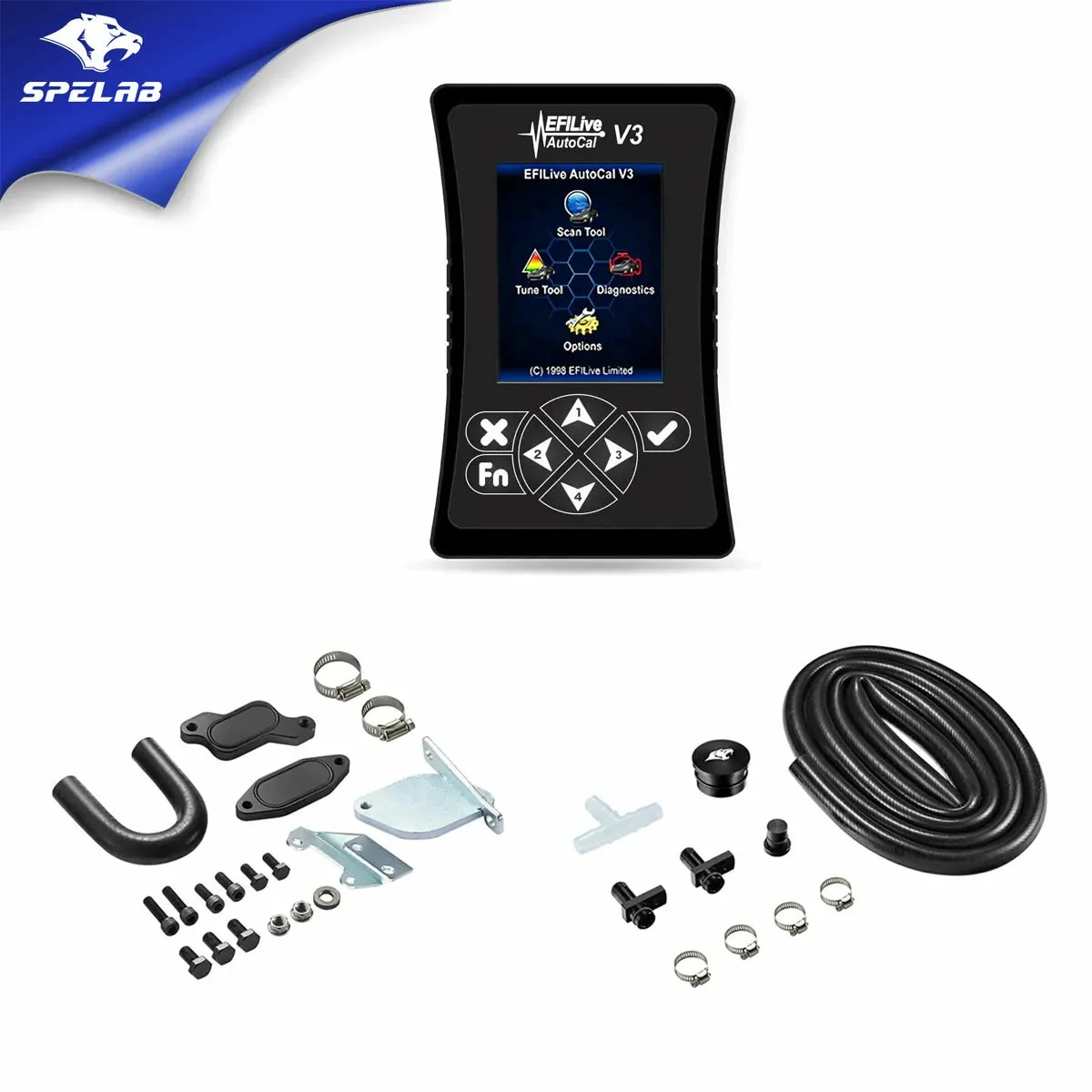 EGR/CCV Reroute/Tuner/ Delete 2007.5-2010 LMM 6.6L Duramax All-in-One Kit |SPELAB
