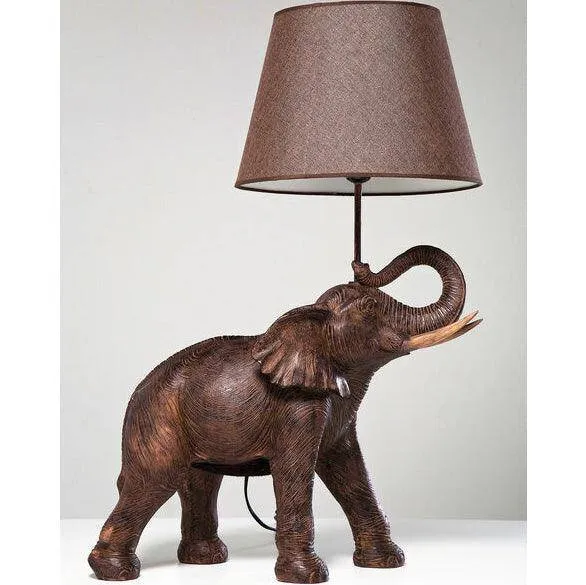 Elephant Safari Animal Table Lamp