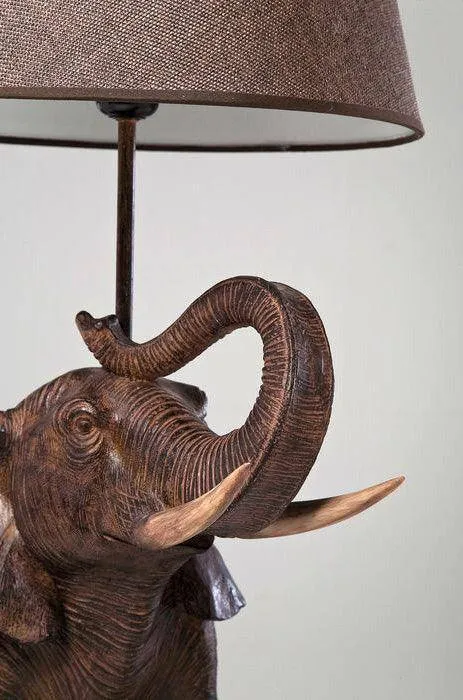 Elephant Safari Animal Table Lamp