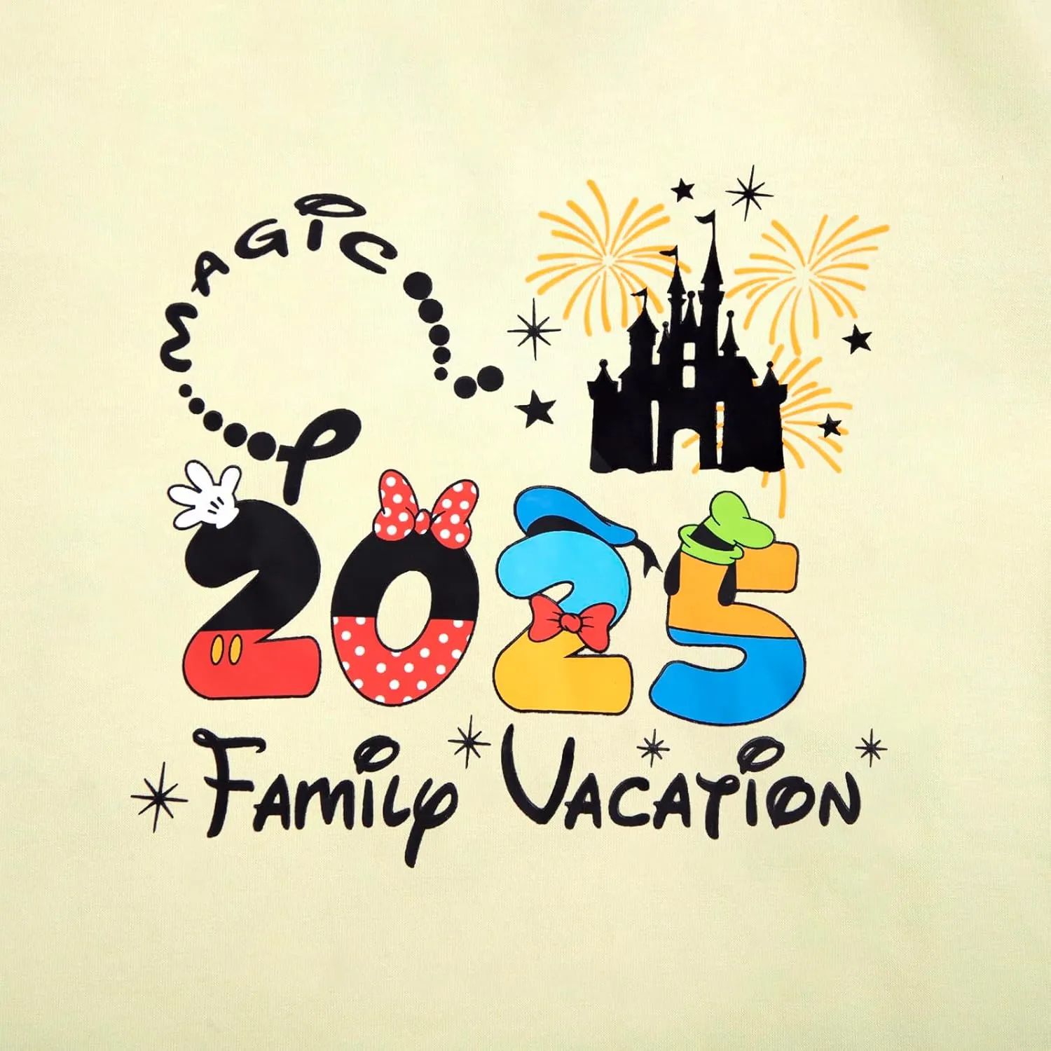 Family Vacation Shirts 2025 Family Matching Outfits Magical Tshirts for Family Cruise Trip Clothes Summer Travel Tops