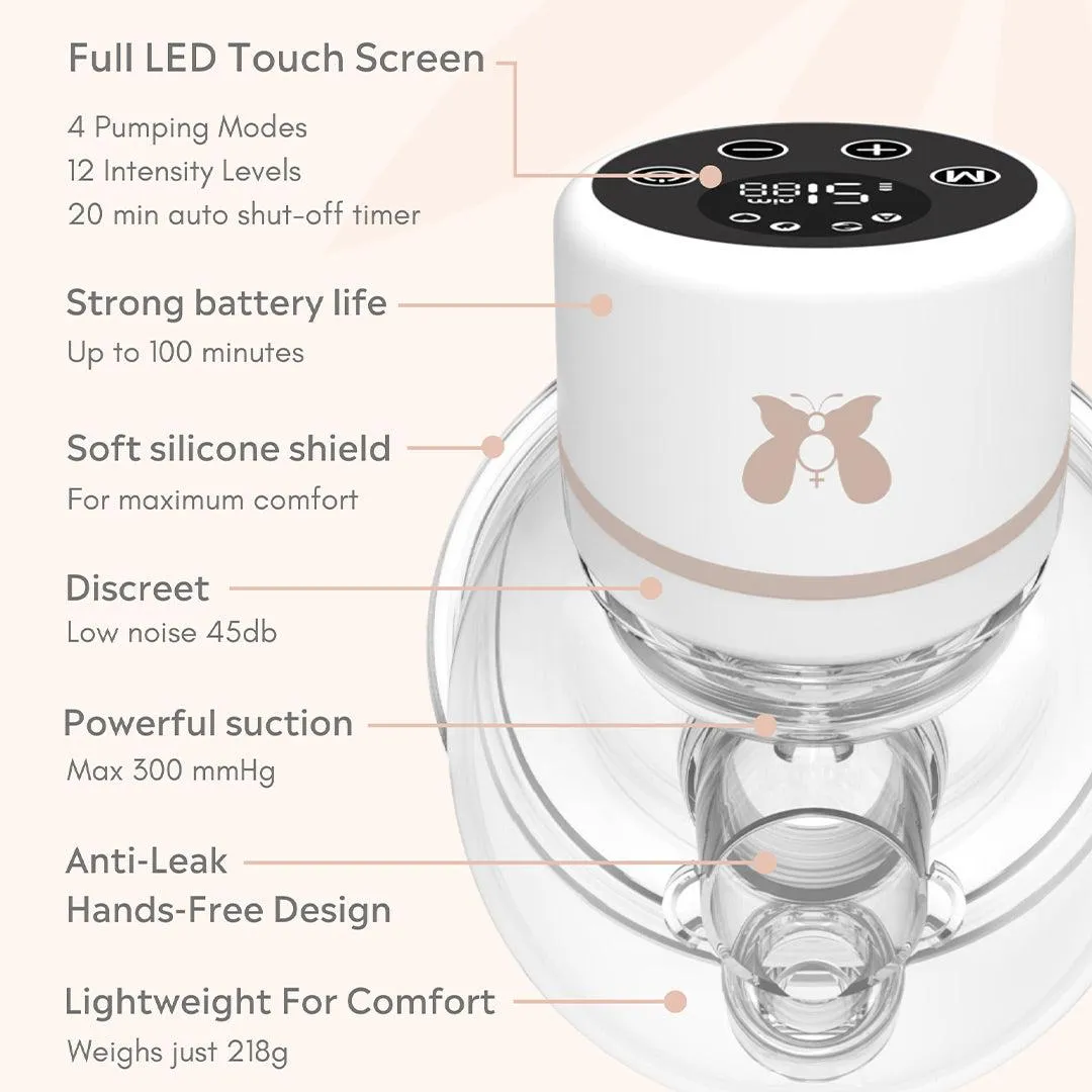 Fraupow Wearable Hands-Free Breast Pump