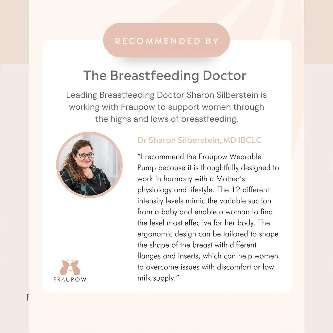 Fraupow Wearable Hands-Free Breast Pump