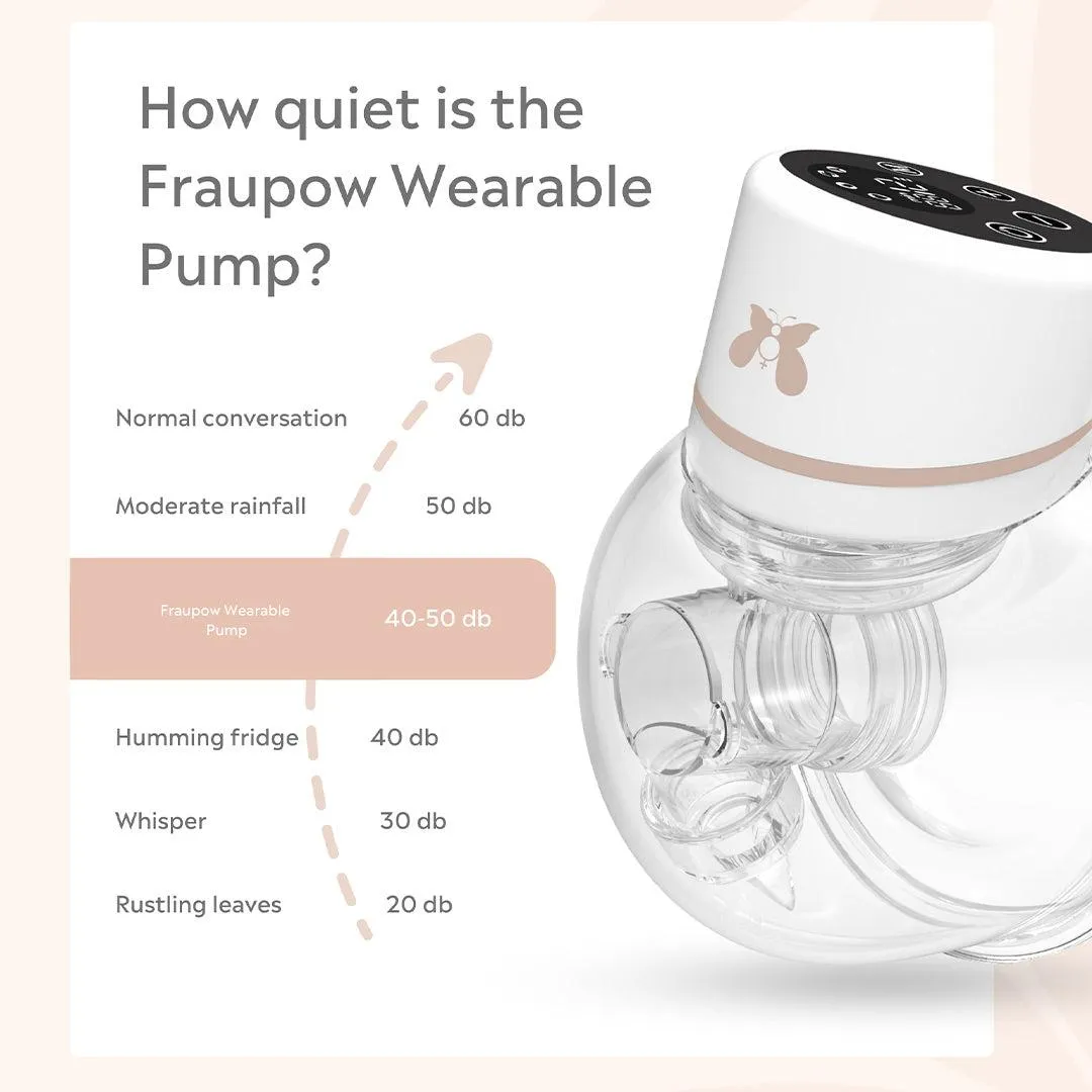Fraupow Wearable Hands-Free Breast Pump
