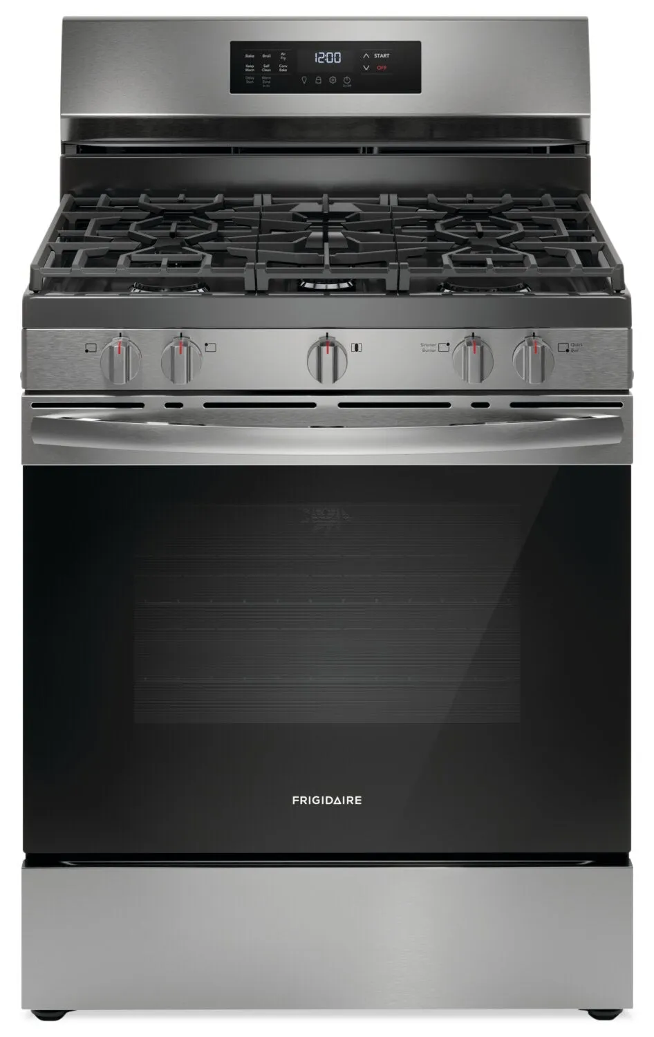 Frigidaire 5.1 Cu. Ft. Gas Range with Air Fry - FCRG3083AS