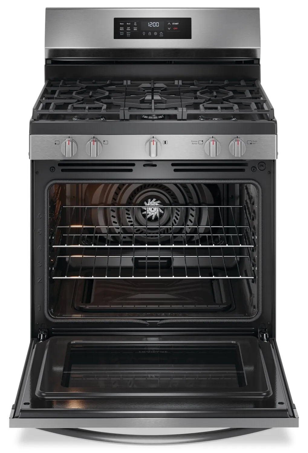 Frigidaire 5.1 Cu. Ft. Gas Range with Air Fry - FCRG3083AS