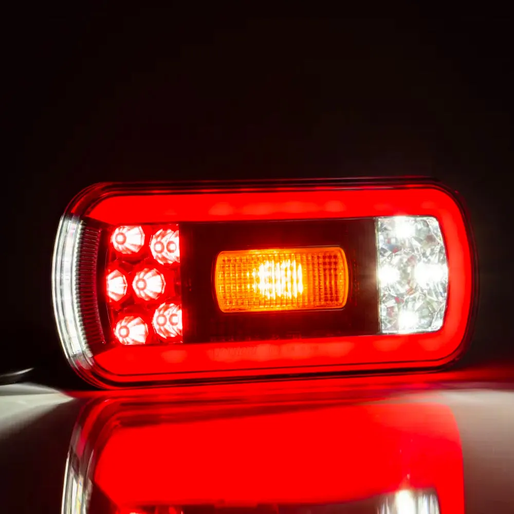 Fristom FT130 Rear LED Trailer Light / 5 Function Neon Effect