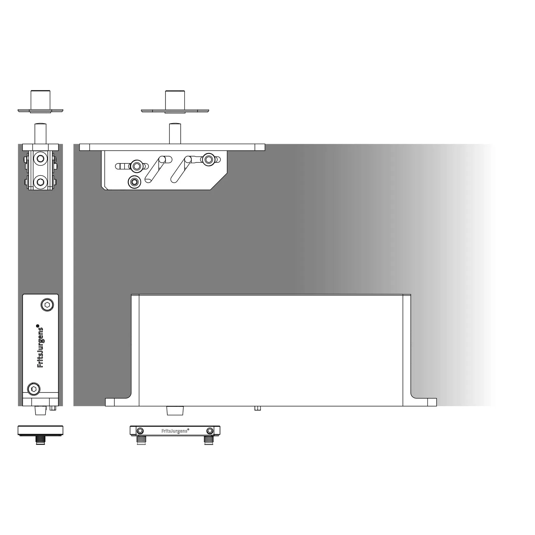 FritsJurgens® System M  Pivot and Closer (M32 )